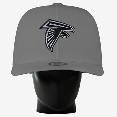 Atlanta Falcons Noggin Boss Unisex Big Hat - Gray